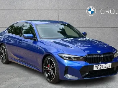 Used BMW 320 M Sport 184 HP (135 kW) 2024 Blue Sedan
