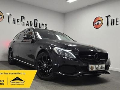 Used Mercedes C220 170 HP (125 kW) 2018 Black Estate