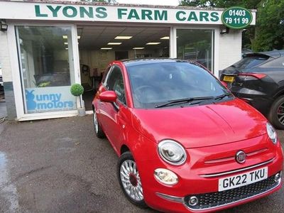 Red Used 2022 Fiat 500 Red Hatchback | £10,495 (Fair price)