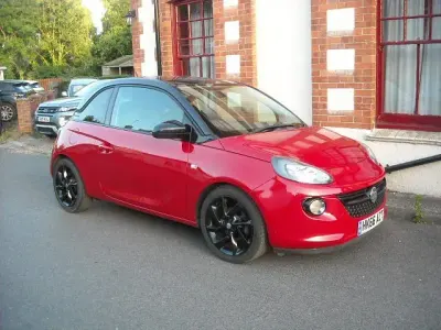 Used Vauxhall Adam S 70 HP (51 kW) 2016 Red Hatchback