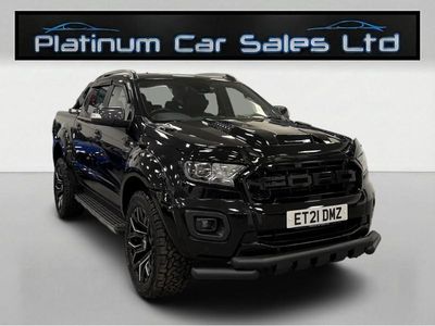 Begagnad Ford Ranger Wildtrack 2021 Svart Pickup