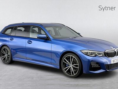 Blue Used 2021 BMW 320 M Sport Estate | £27,000 (Expensive)