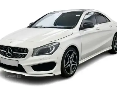 Used Mercedes CLA220 AMG 2014 White Coupe