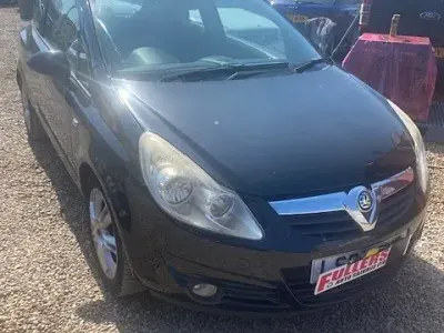 Begagnad Vauxhall Corsa Design Edition 2009 Svart Halvkombi