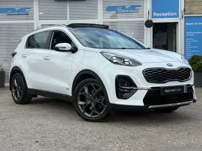Used Kia Sportage GT-Line S 182 HP (133 kW) 2019 White SUV