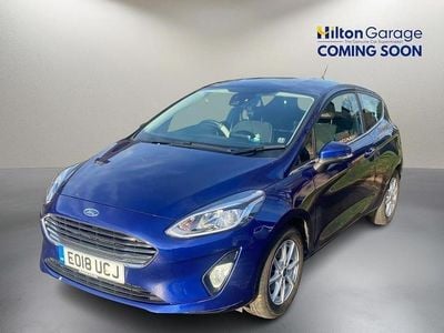 Blue Used 2018 Ford Fiesta Zetec Hatchback | £7,450 (Good price)