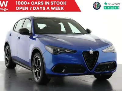 New Alfa Romeo Stelvio Sprint 280 HP (205 kW) 2026 Blue SUV