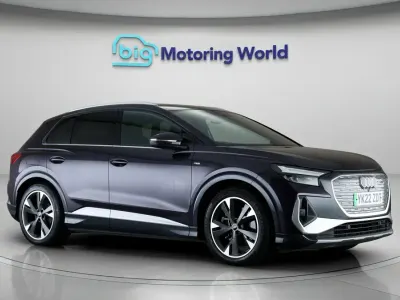 Used Audi Q4 e-tron S-Line 150 kW (204 HP) 2022 Mauve/purple SUV