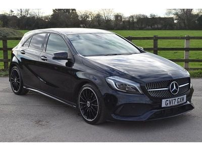 Black Used 2017 Mercedes A220 AMG Line Premium Plus Hatchback | £12,989 (Fair price)