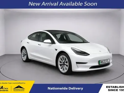 Used Tesla Model 3 Standard Range 208 kW (283 HP) 2022 White Sedan