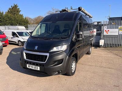 Used Peugeot Boxer 130 HP (95 kW) 2019 Black Van