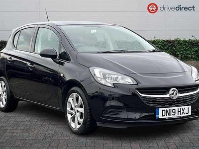 Used Vauxhall Corsa Sport 75 HP (55 kW) 2019 Black Hatchback