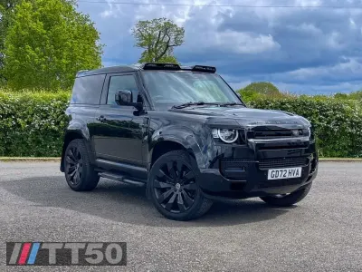 Usado Land Rover Defender 2023 Negro SUV