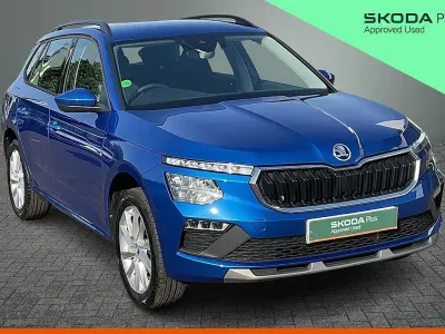 Used Skoda Kamiq SE 85 HP (62 kW) 2025 Race blue metallic SUV