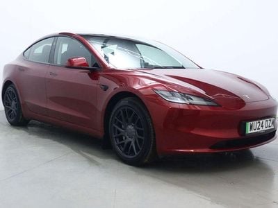 Used Tesla Model 3 Long Range AWD 366 kW (498 HP) 2024 Red Sedan