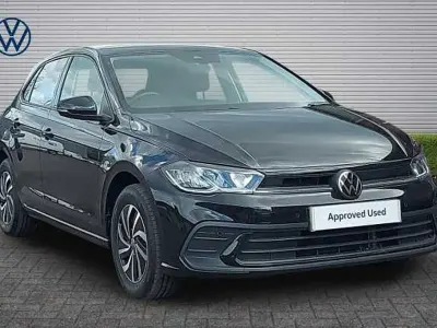Second-hand VW Polo Life 95 CP (69 kW) 2024 Negru Hatchback