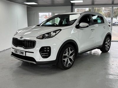 Used Kia Sportage GT-Line 115 HP (84 kW) 2017 White SUV