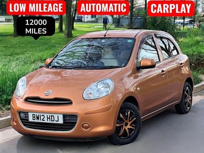 Orange Used 2012 Nissan Micra Hatchback | £5,400 (Fair price)
