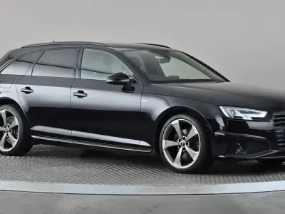 Used Audi A4 Black Edition 190 HP (139 kW) 2019 Black Estate