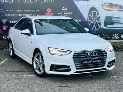 White Used 2017 Audi A4 S-Line Sedan | £9,200 (Fair price)