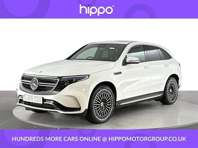 Used Mercedes EQC400 AMG Line Premium 300 kW (408 HP) 2021 White SUV