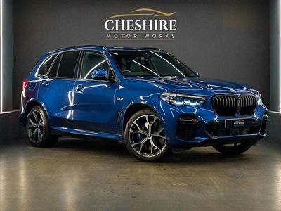 Blue Used 2022 BMW X5 M Sport SUV | £40,990 (Fair price)