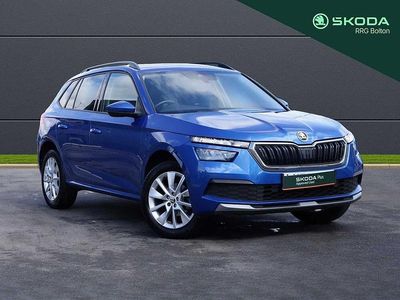 Used Skoda Kamiq SE Drive 94 HP (69 kW) 2023 Race blue metallic SUV