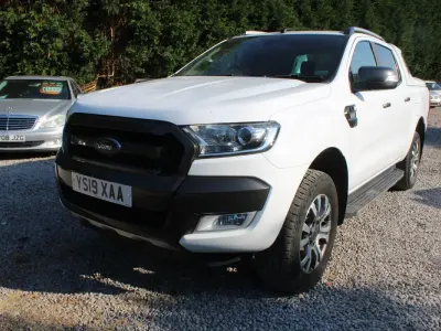 Used Ford Ranger Wildtrack 200 HP (147 kW) 2019 White Pickup