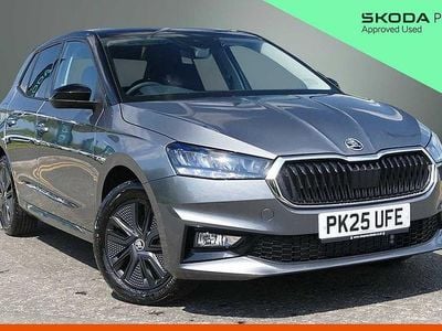 Used Skoda Fabia Design Edition 85 HP (62 kW) 2025 Graphite grey metallic black magic pearl effect Hatchback