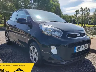 Used Kia Picanto Air 65 HP (47 kW) 2017 Black Hatchback