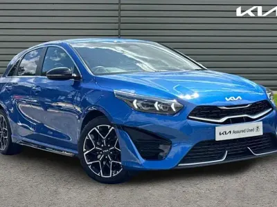 Used Kia Ceed GT-Line 140 HP (102 kW) 2024 Blue Hatchback
