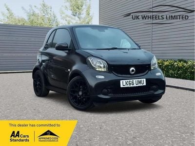 Used Smart ForTwo Coupé Premium 90 HP (66 kW) 2016 Black Coupe