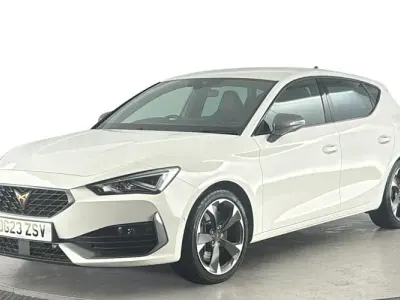 Used Cupra Leon VZ1 310 HP (228 kW) 2023 White Hatchback