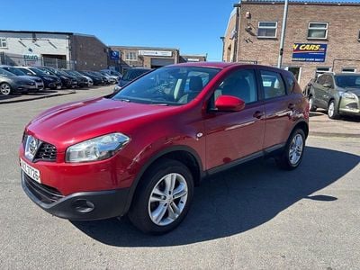 Begagnad Nissan Qashqai Acenta 2010 Röd SUV
