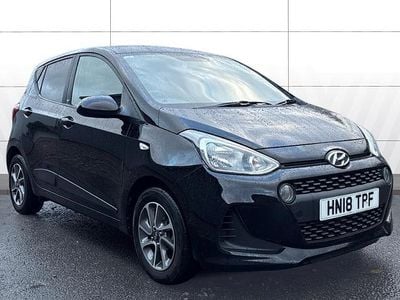 Black Used 2018 Hyundai i10 GO! Hatchback | £8,238 (Fair price)