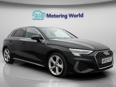 Used Audi A3 Sportback S-Line 150 HP (110 kW) 2023 Black Hatchback