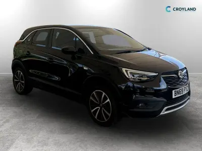 Used Vauxhall Crossland X Elite 130 HP (95 kW) 2020 Black SUV