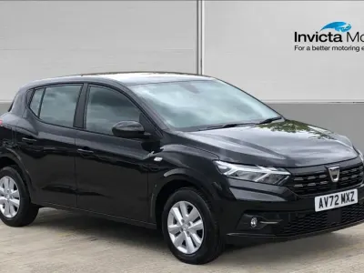 Używany Dacia Sandero Comfort 91 KM (66 kW) 2022 Czarny Hatchback