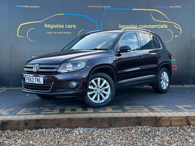 Mauve/purple Used 2013 VW Tiguan Match SUV | £9,990 (A bit pricey)