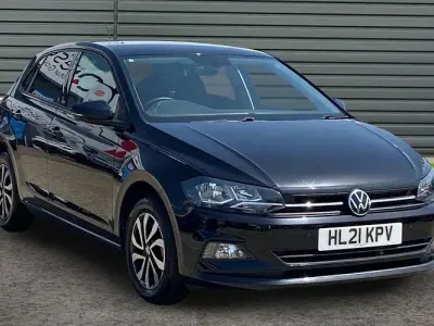 Used VW Polo Active 95 HP (69 kW) 2021 Black Hatchback