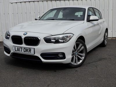 Used BMW 116 Sport Line 2017 White Hatchback