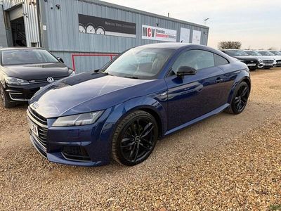 Used Audi TT Black Edition 184 HP (135 kW) 2017 Blue Coupe
