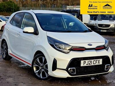 Used Kia Picanto GT-Line 66 HP (48 kW) 2021 White Hatchback