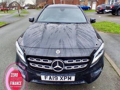 Used Mercedes GLA200 AMG line 156 HP (114 kW) 2019 Black SUV