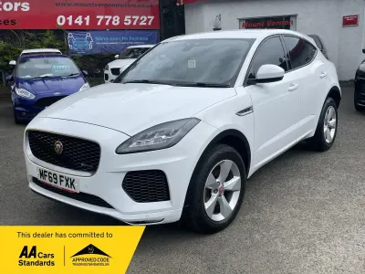 Used Jaguar E-Pace R-Dynamic 150 HP (110 kW) 2019 White SUV