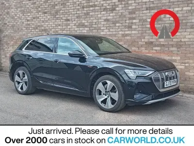 Używany Audi e-tron S-Line 230 kW (313 KM) 2020 Czarny SUV