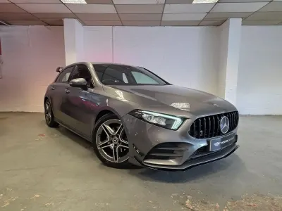 Used Mercedes A180 AMG Line Premium 136 HP (100 kW) 2019 Grey Hatchback