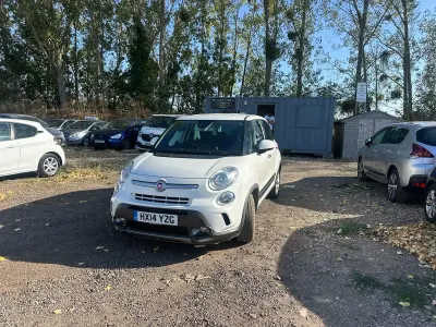 Used Fiat 500L Trekking 105 HP (77 kW) 2014 White MPV