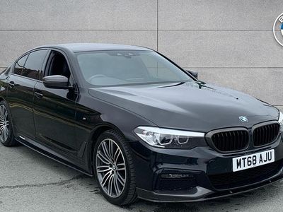 Used BMW 530 M Sport 249 HP (183 kW) 2018 Black Sedan