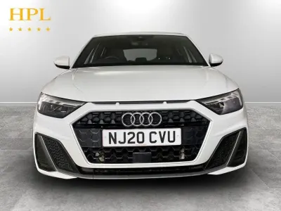 Used Audi A1 Sportback S-Line 116 HP (85 kW) 2020 White Hatchback